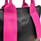 Zellia Női Kézitáska H728 Fekete-Magenta