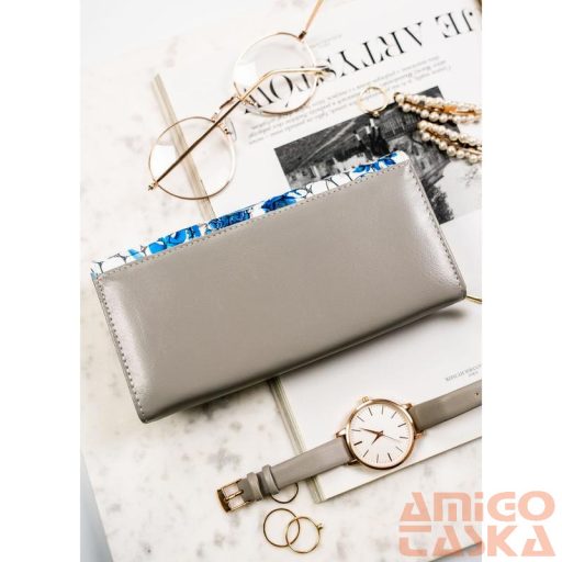 Peterson Női Bőr Pénztárca - Ptn Ph20-Lfl-6912 Blue - Kék