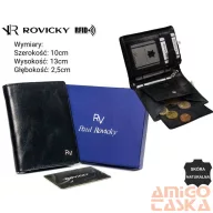 Rovicky férfi bőr pénztárca RV-7680272