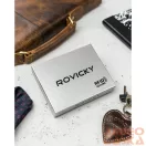 Rovicky férfi bőr pénztárca N61-RVT – fekete