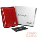 Rovicky férfi bőr pénztárca CPR-034-BAR – piros