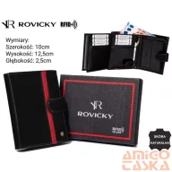 Rovicky férfi bőr pénztárca N4L-RVTP