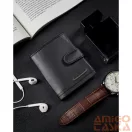 Loren férfi bőr pénztárca GRM-70-05 BLACK