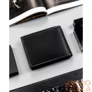Loren férfi bőr pénztárca N992-CV BLACK