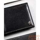 Loren férfi bőr pénztárca N992-CV BLACK