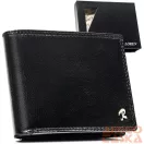 Loren férfi bőr pénztárca N992-CV BLACK