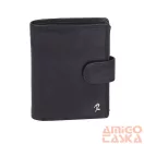 Loren férfi bőr pénztárca N4L-CV BLACK