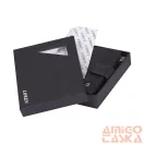 Loren férfi bőr pénztárca N4L-CV BLACK