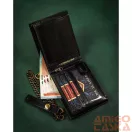 Peterson férfi bőr pénztárca PTN 304Ł-2-1-1 BLACK
