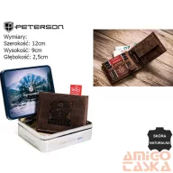 Peterson férfi bőr pénztárca PTN 304BOB