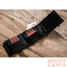 Peterson férfi bőr pénztárca PTN 304E-5774 BLACK
