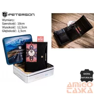 Peterson férfi bőr pénztárca PTN 317.01
