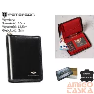 Peterson férfi bőr pénztárca PTN 340.02