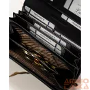 Rovicky női bőr és műbőr pénztárca RPX-20A-3 – fekete