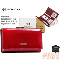 Rovicky női bőr pénztárca RH-23-1-SAF