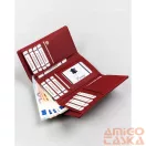 Rovicky női bőr pénztárca RH-23-1-SH – piros