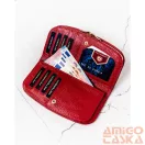 Peterson női bőr pénztárca PTN 42123-SH – piros