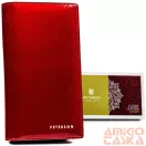 Peterson női bőr pénztárca PTN 421431-SH – piros