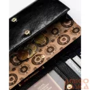 Peterson női bőr pénztárca PTN ST-411 – fekete