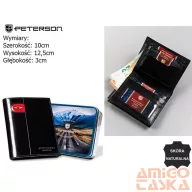 Peterson férfi bőr pénztárca PTN 22310-VT-E