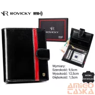 Rovicky férfi bőr pénztárca 22314L-RVTP