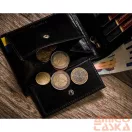 Peterson férfi bőr pénztárca PTN 304-P-UP UA – fekete