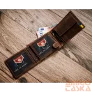 Peterson férfi bőr pénztárca PTN 304-P-UP UA – barna