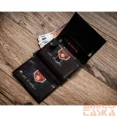 Peterson férfi bőr pénztárca PTN 324-P-UP UA – fekete