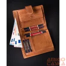 Peterson férfi bőr pénztárca PTN N005L-PCA – barna