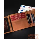 Peterson férfi bőr pénztárca PTN N008-PCA – barna