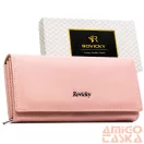 Rovicky női bőr és műbőr pénztárca RPX-20-ML – rózsaszín