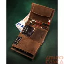 Peterson férfi bőr pénztárca PTN 317PW-01 2-1-4