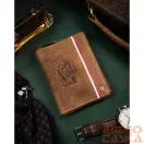 Peterson férfi bőr pénztárca PTN 340PW-01 2-1-4