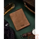 Peterson férfi bőr pénztárca PTN 340PW-01 2-1-4
