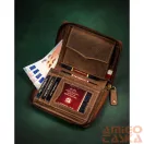 Peterson férfi bőr pénztárca PTN 340PW-02 2-1-4