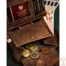 Peterson férfi bőr pénztárca PTN 340PW-02 2-1-4