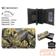 Rovicky női bőr pénztárca R-N19-ART