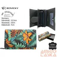 Rovicky női bőr pénztárca R-N19-ART