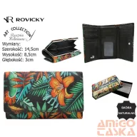 Rovicky női bőr pénztárca R-N55020-ART