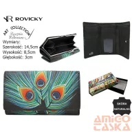 Rovicky női bőr pénztárca R-N55020-ART