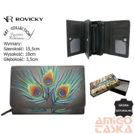 Rovicky női bőr pénztárca R-N0493-ART