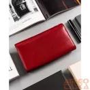 Peterson női bőr pénztárca PTN RD-07-GCL-S – piros
