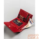 Peterson női bőr pénztárca PTN RD-18-GCL-S – piros