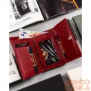Peterson női bőr pénztárca PTN RD-18-GCL-S – piros