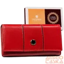 Peterson női bőr pénztárca PTN RD-08-GCL-S – piros