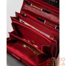 Peterson női bőr pénztárca PTN RD-21-GCL-Y – piros