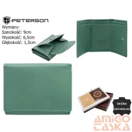Peterson női bőr pénztárca PTN RD-SWZX-86-MCL – zöld