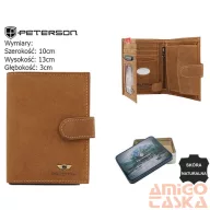 Peterson férfi bőr pénztárca PTN 333Z 2-1-5