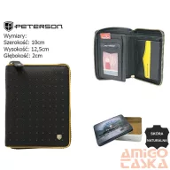 Peterson férfi bőr pénztárca PTN 340.03