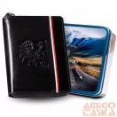 Peterson férfi bőr pénztárca PTN 340P-02 – fekete